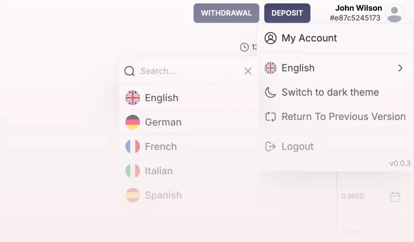 Interface platform